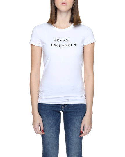 Armani Exchange Women T-Shirt-Clothing T-shirts-Armani Exchange-white-XS-Urbanheer