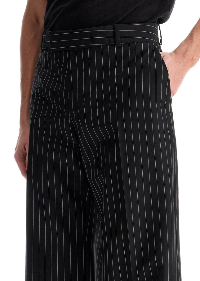 Alexander Mcqueen low-waisted pinstripe