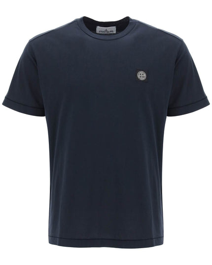 Stone Island logo patch t-shirt