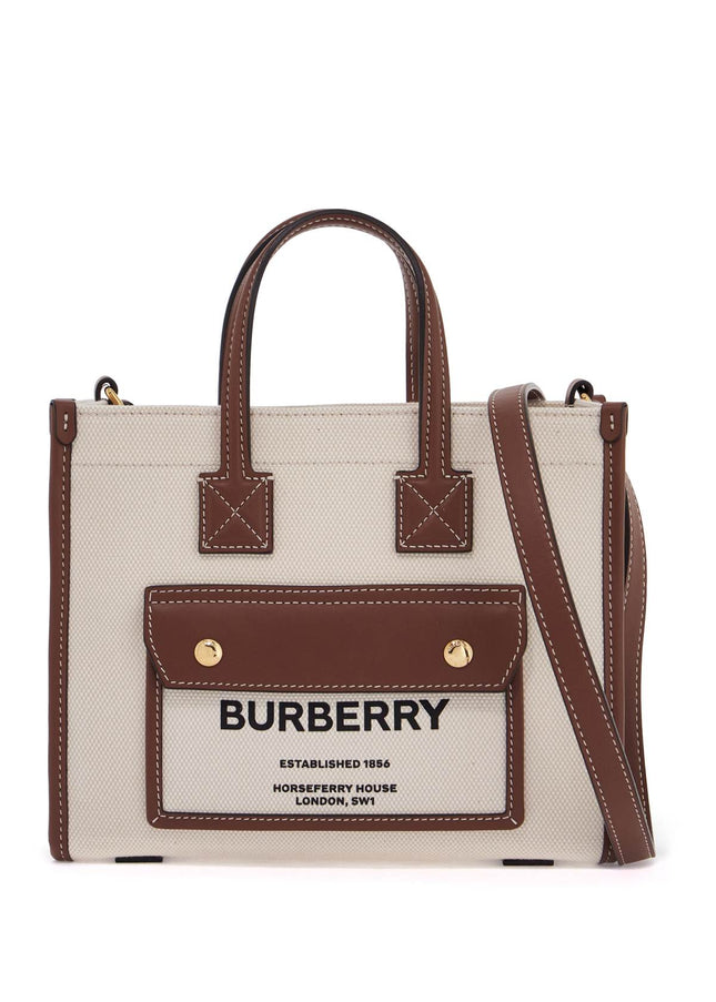 Burberry freya mini tote bag