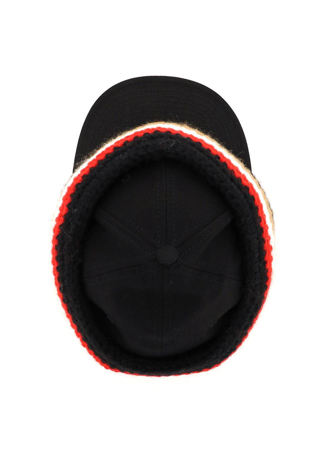 Burberry baseball cap with knit headband