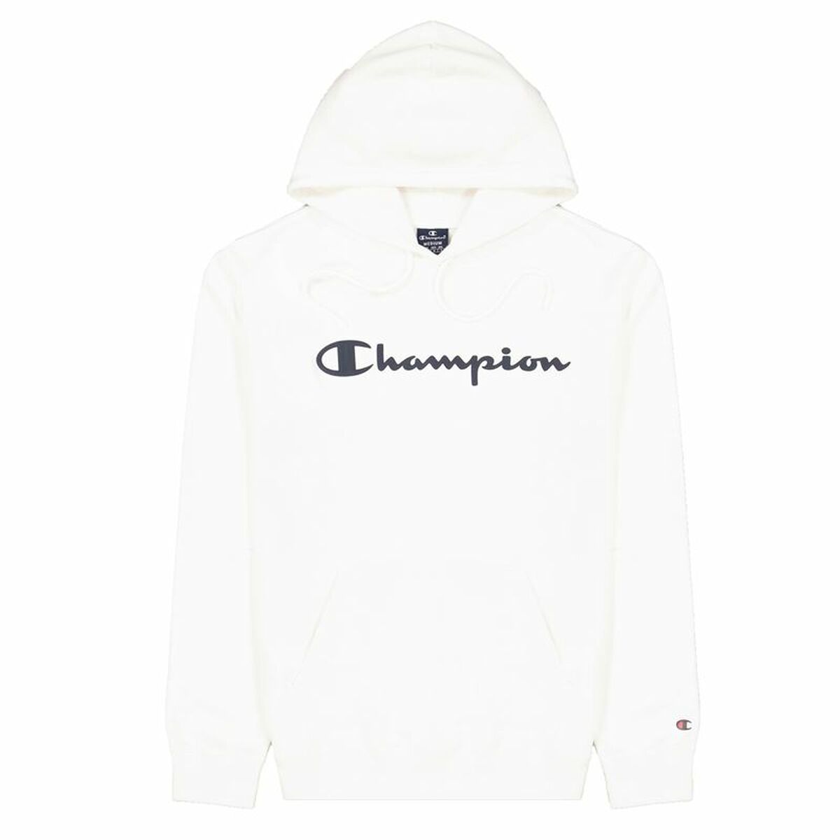 Men’S Hoodie Champion White-Sports | Fitness > Sports material and equipment > Sports sweatshirts-Champion-Urbanheer