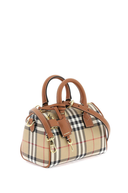 Burberry mini check bowling bag-Bag-Burberry-os-Urbanheer