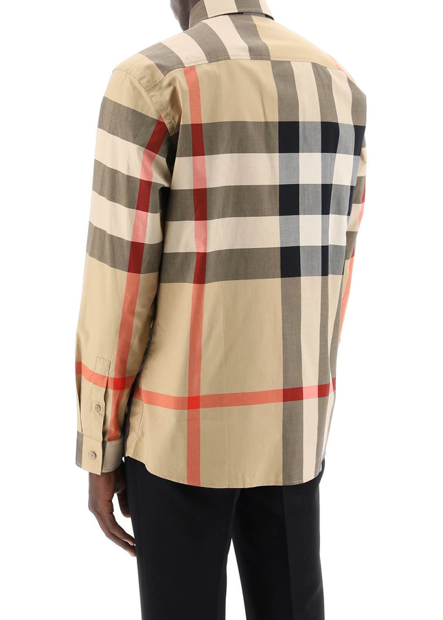 Burberry long sleeve summerton shirt