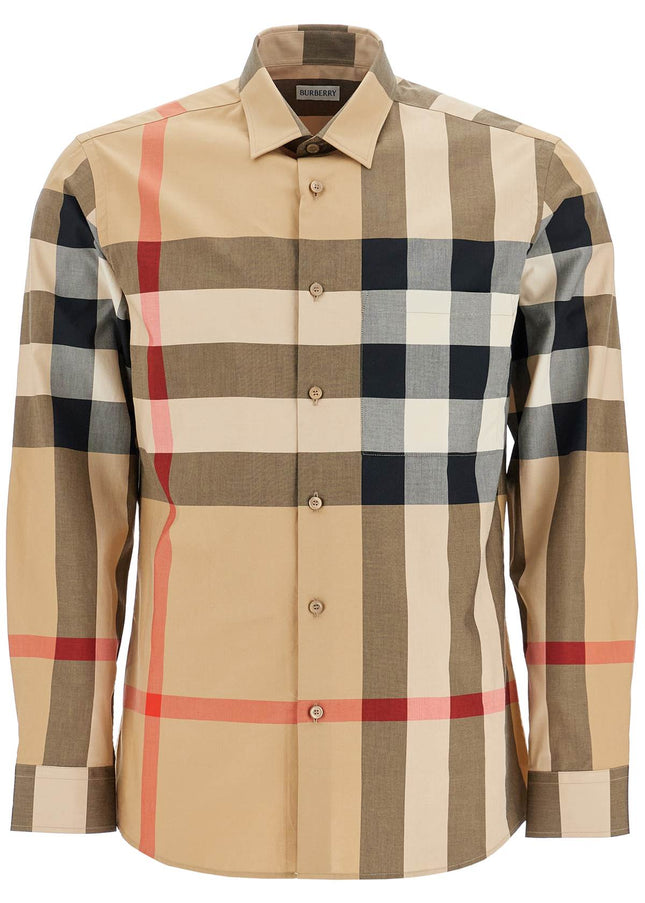 Burberry long sleeve summerton shirt