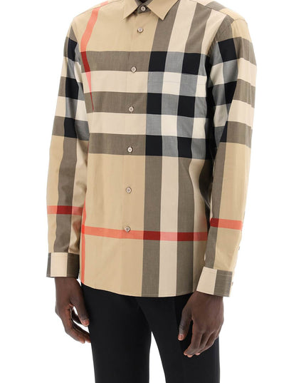 Burberry long sleeve summerton shirt