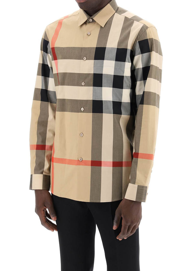 Burberry long sleeve summerton shirt