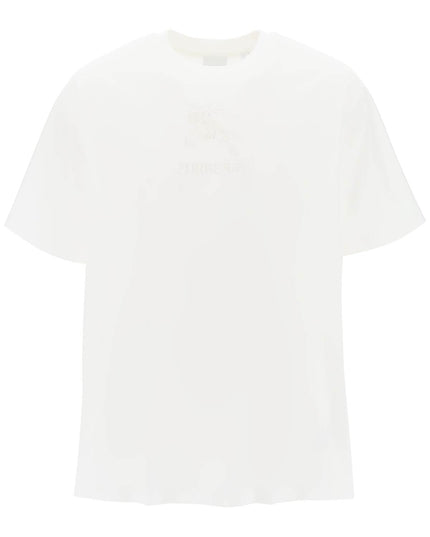 Burberry tempah t-shirt with embroidered ekd