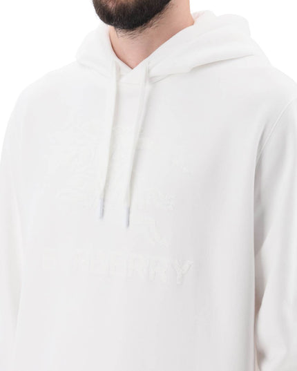 Burberry 'raynerbridge' hoodie with ekd logo in terry cloth