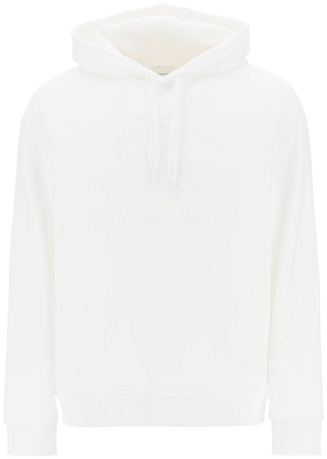 Burberry 'raynerbridge' hoodie with ekd logo in terry cloth