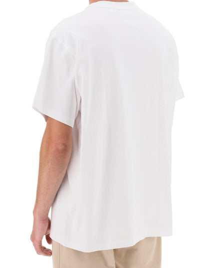 Burberry ekd embroidery 'raynerton' oversized t-shirt