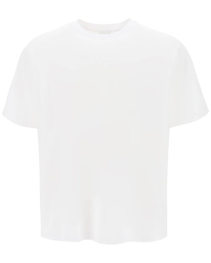 Burberry ekd embroidery 'raynerton' oversized t-shirt