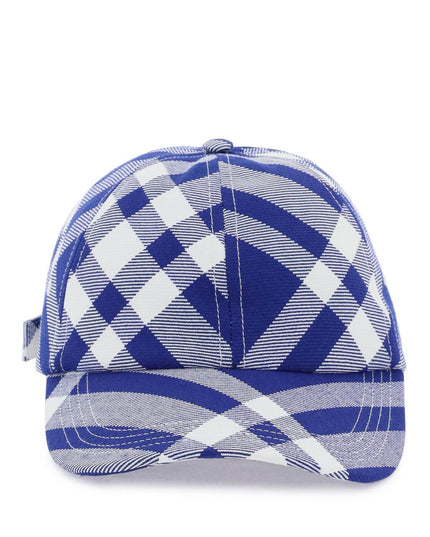 Burberry tartan baseball cap