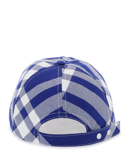 Burberry tartan baseball cap