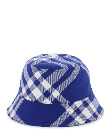 Burberry check bucket hat