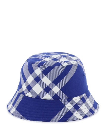 Burberry check bucket hat