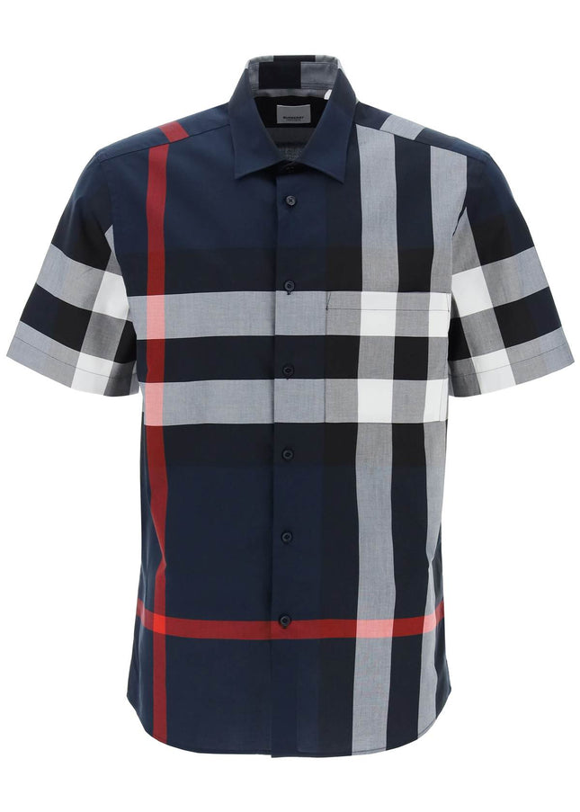 Burberry short sleeve summerton shirt