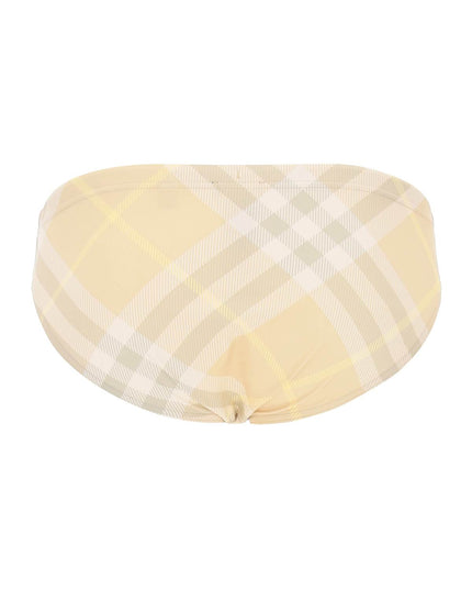 Burberry ered  checkered beach swim