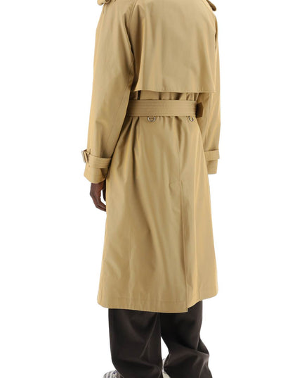 Burberry long iridescent trench