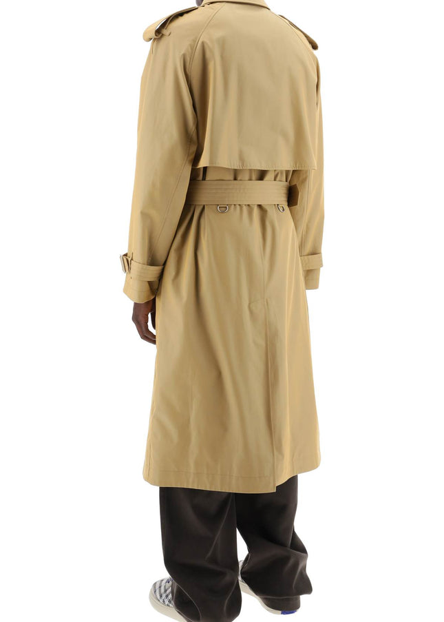 Burberry long iridescent trench