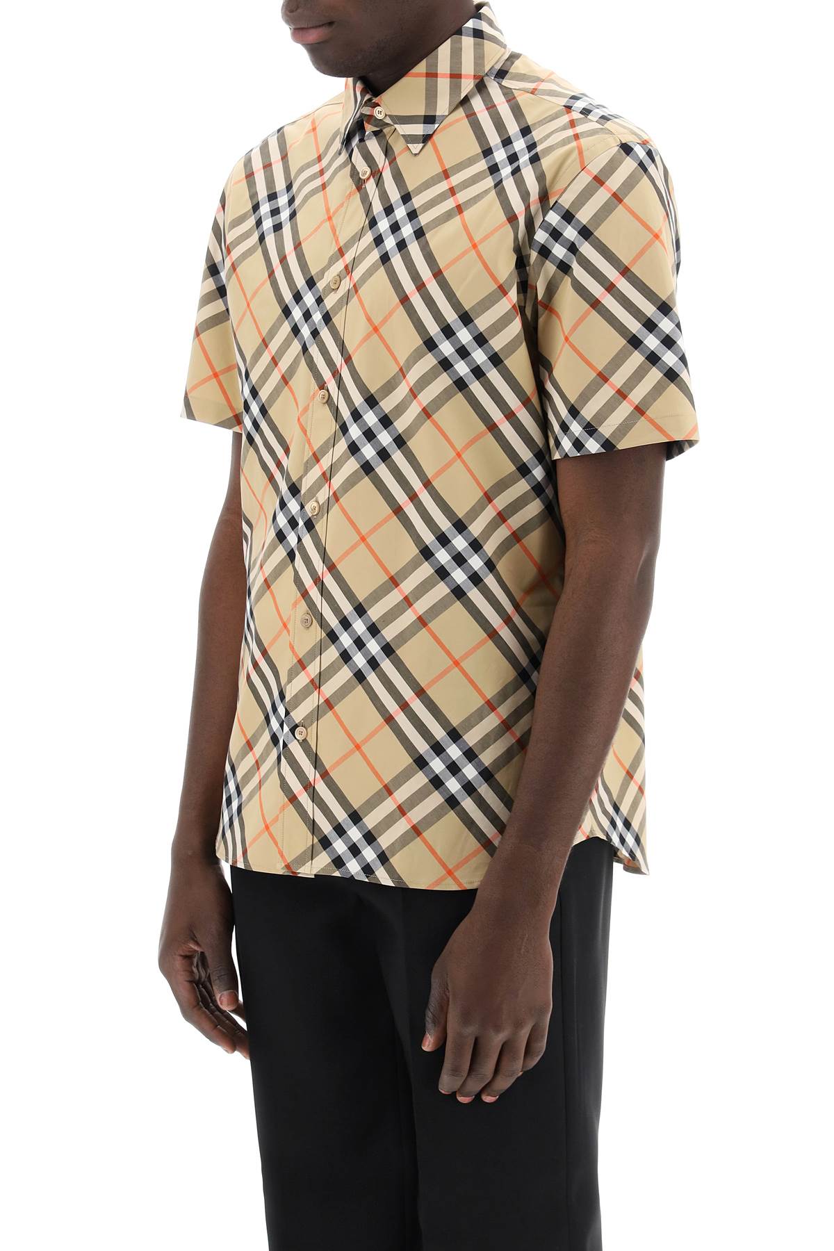 Burberry ered cotton shirt-SHIRT-Burberry-Urbanheer