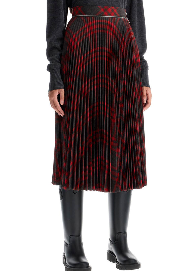 Burberry 'folded pleat check