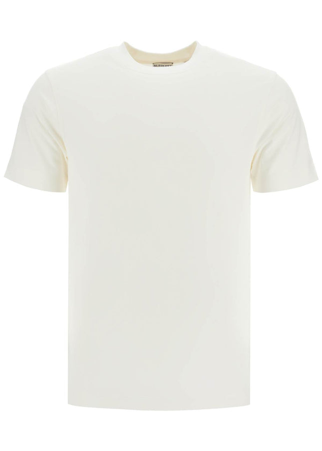 Burberry flocked pattern t-shirt