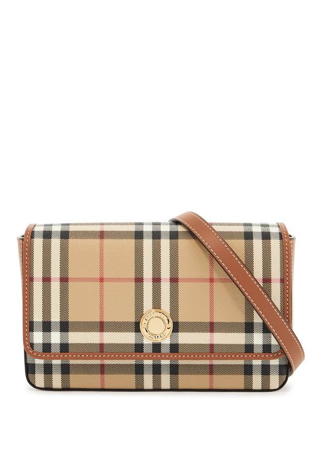 Burberry 'checkered shoulder bag with strap