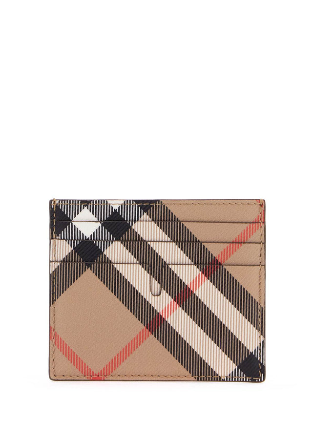 Burberry card holder check