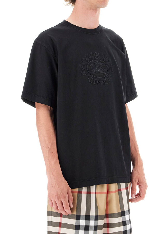 Burberry "ekd emblem t-shirt