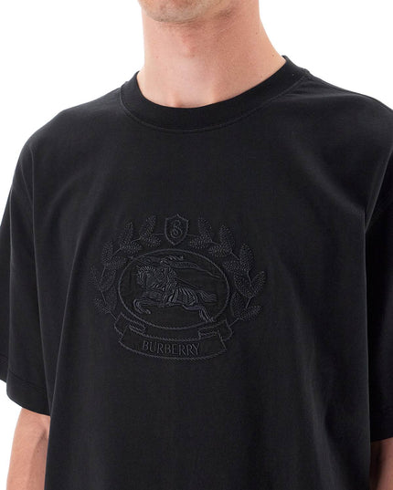 Burberry "ekd emblem t-shirt