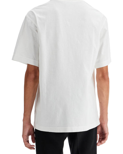 Burberry "ekd embroidered t-shirt