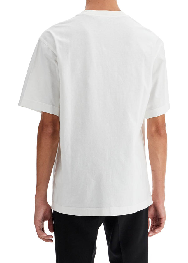 Burberry "ekd embroidered t-shirt