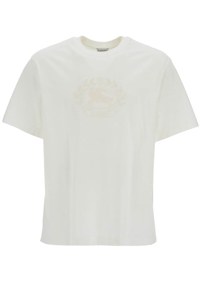 Burberry "ekd embroidered t-shirt