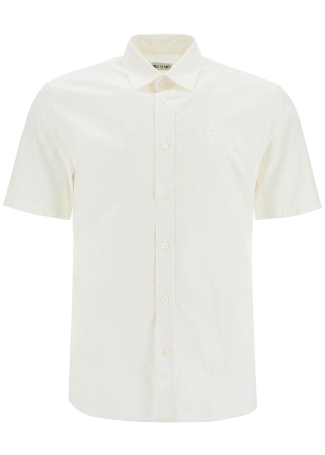 Burberry short-sleeved shirt with ekd