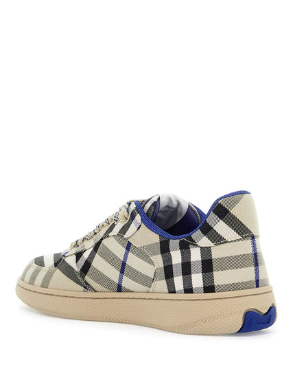 Burberry terrace check sneakers