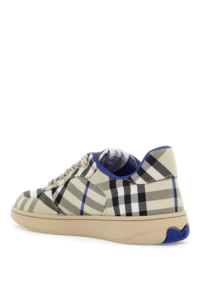 Burberry terrace check sneakers