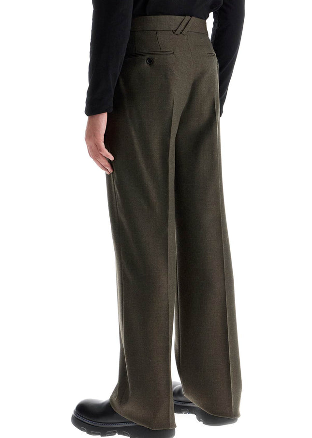 Burberry wool twill trousers in eight