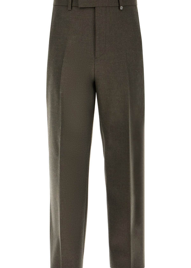 Burberry wool twill trousers in eight