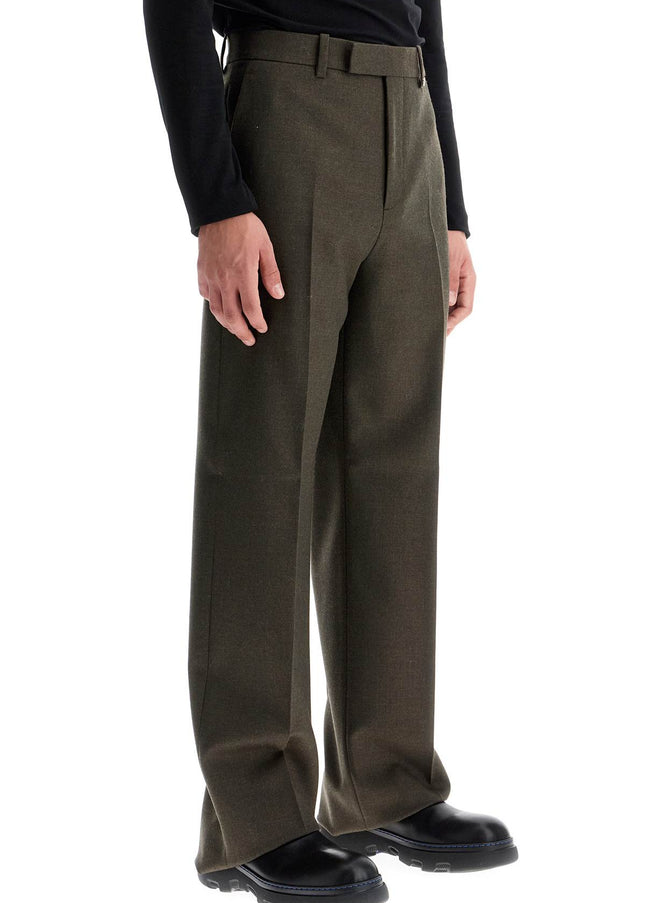 Burberry wool twill trousers in eight