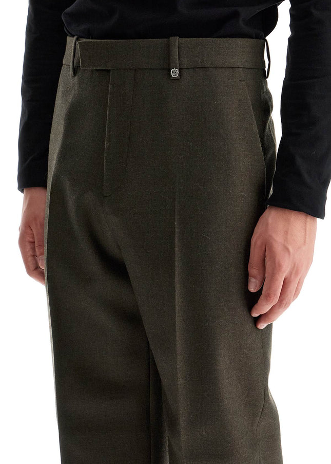 Burberry wool twill trousers in eight