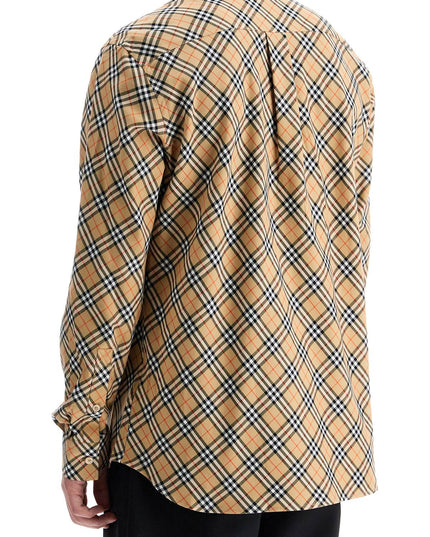 Burberry ered cotton shirt