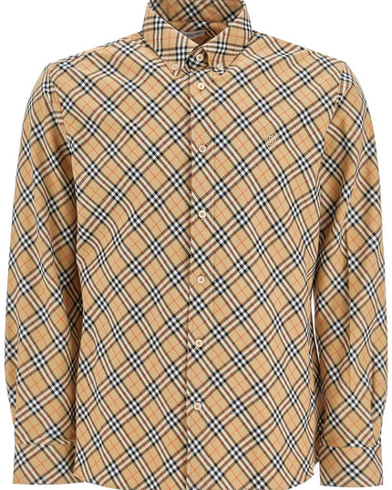 Burberry ered cotton shirt