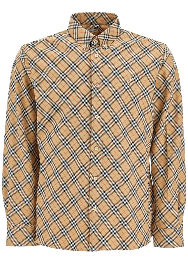 Burberry ered cotton shirt