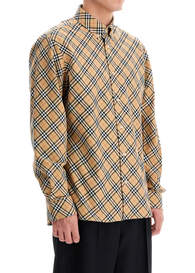 Burberry ered cotton shirt