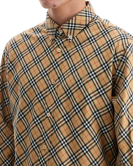 Burberry ered cotton shirt