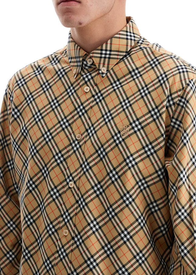 Burberry ered cotton shirt