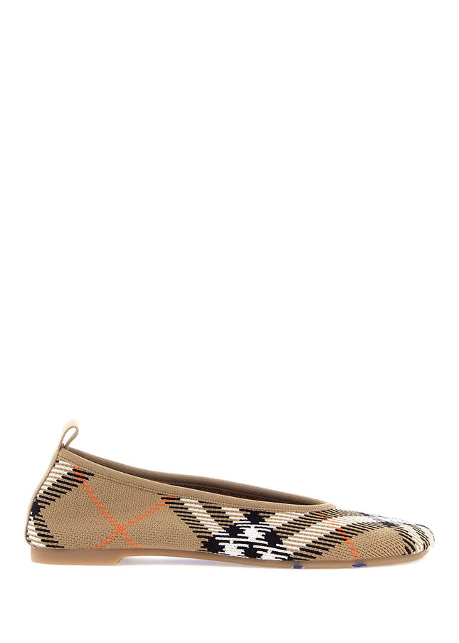 Burberry baby checkered ballet flats