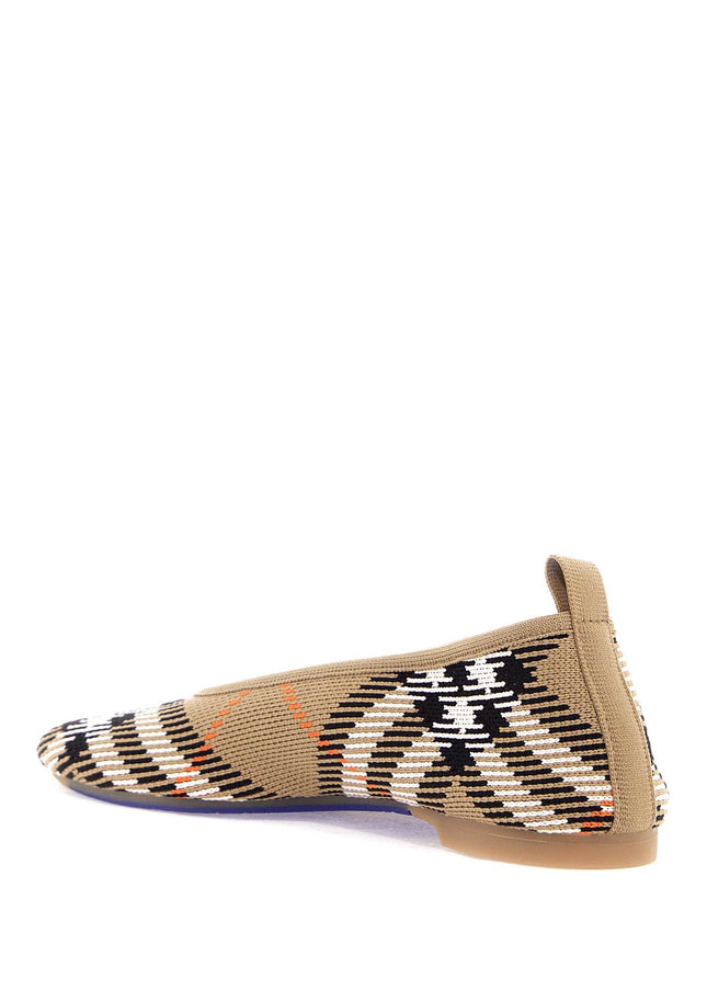 Burberry baby checkered ballet flats