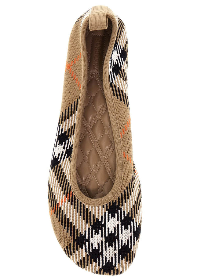 Burberry baby checkered ballet flats